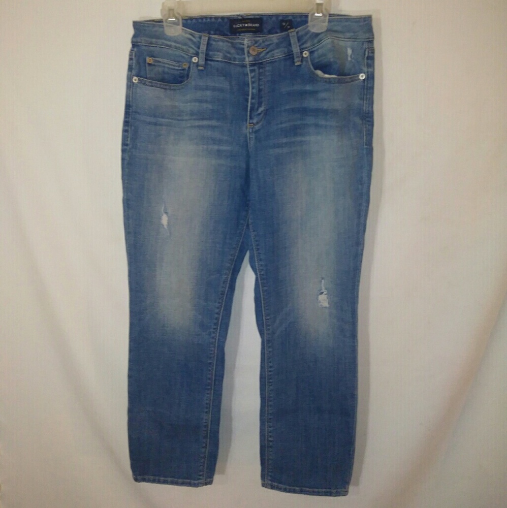 Lucky Brand size 12/31 Lolita Crop gfriend jean